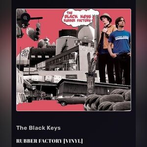 The Black Keys - Rubber Factory Vinyl Lp